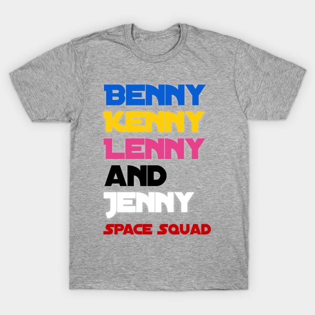 Lego Space Squad! T-Shirt by Tdjacks1